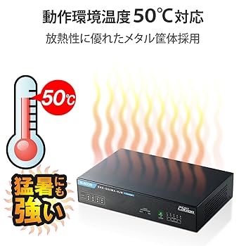 Amazon | エレコム(ELECOM)スイッチングハブ 5ポート 2.5ギガ